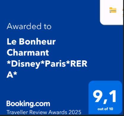 Le Bonheur Charmant *Disney*Paris*Rer A* Bussy-Saint-Georges Extérieur photo